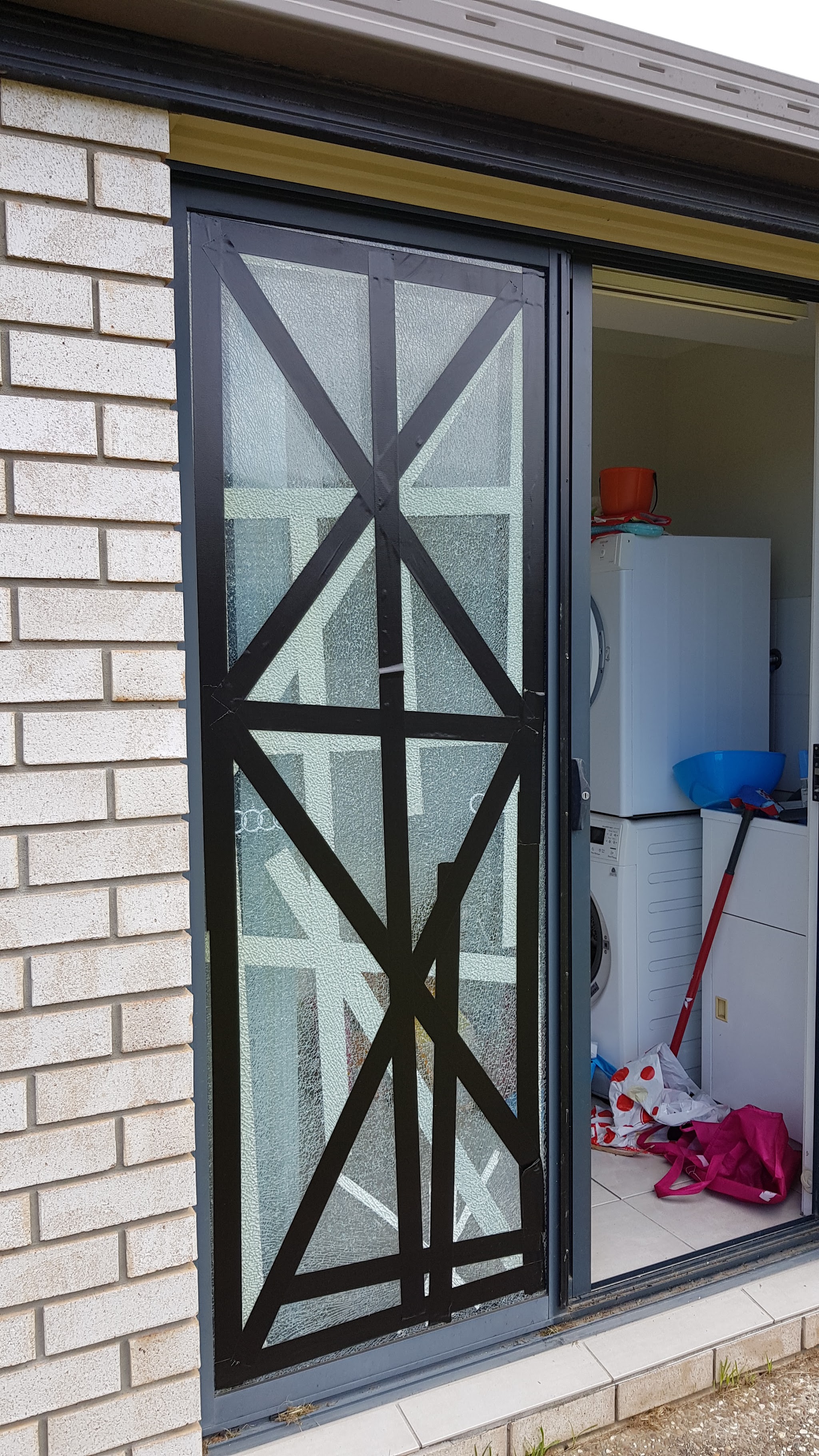 Sliding door glass